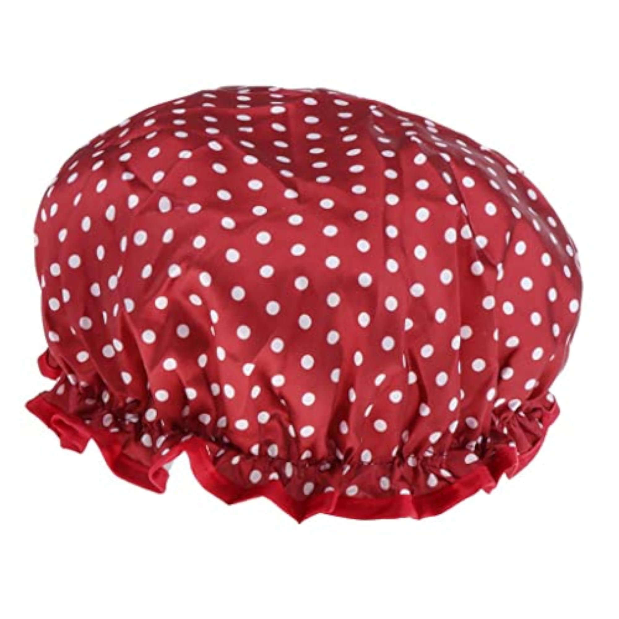 Waterproof Double Layer Shower Cap for Hair Protection